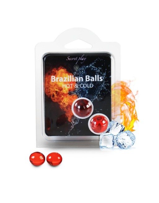  brazilian balls : boules de massage chaud froid