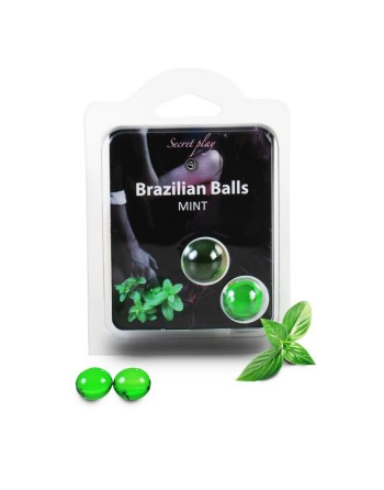  brazilian balls : boules de massage menthe