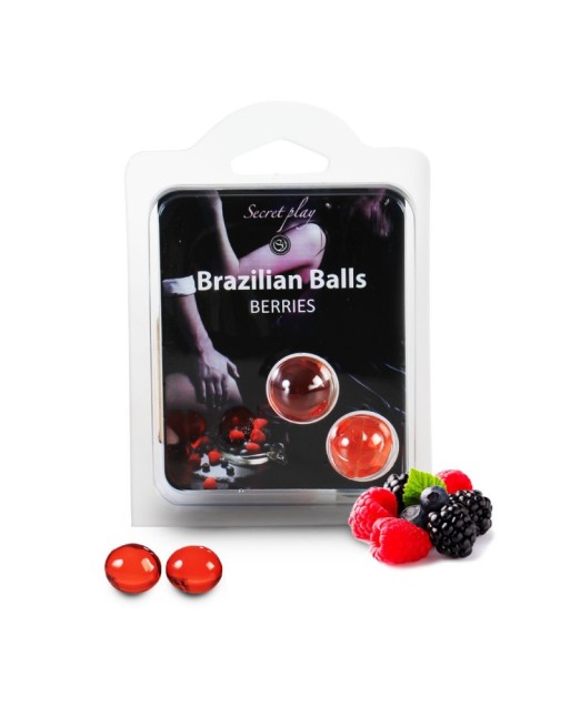  brazilian balls : boules de massage fruits des bois