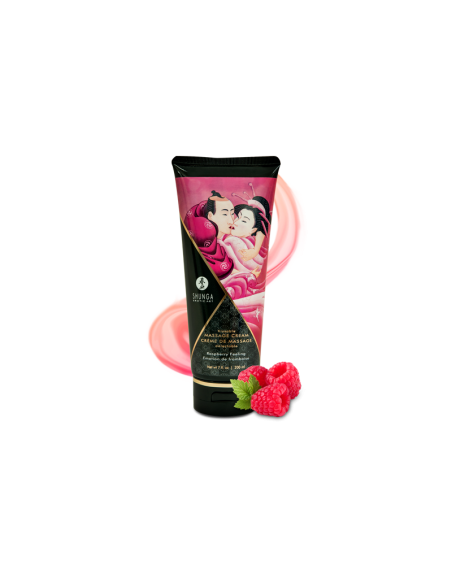  creme de massage shunga framboise