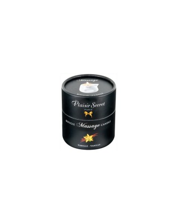 votre  en cosmétiques intimes plaisir secret vous propose cette bougie de massage vanille 80 ml