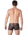  lingerie homme : boxer noir dentelle