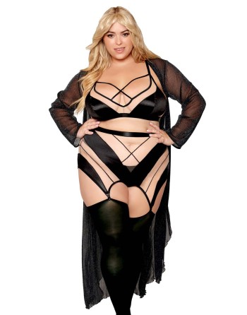 ensemble lingerie bdsm grande taille de la marque dreamgirl lingerie sexy