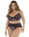 ensemble lingerie sexy, femme forte et ronde de la collection mapalé.