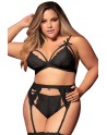  mapalé : ensemble 3 pièces grande taille noir