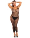 bodystocking imprimé léopard de la marque rene rofé, de chez votre cl.diffusion.