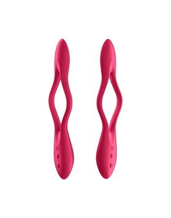 Sextoy flexible multifonction, vibromasseur, cockring, stimulateur de clitoris USB Elastic Joy Satisfyer - CC597800