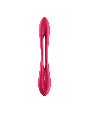 Sextoy flexible multifonction, vibromasseur, cockring, stimulateur de clitoris USB Elastic Joy Satisfyer - CC597800