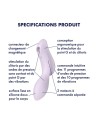 vibromasseur et stimulateur de clitoris usb curvy trinity 2 de satisfyer