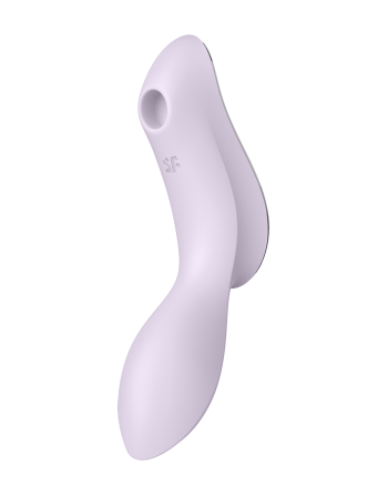 vibromasseur et stimulateur de clitoris usb curvy trinity 2 de satisfyer