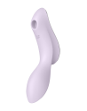 vibromasseur et stimulateur de clitoris usb curvy trinity 2 de satisfyer