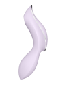 vibromasseur et stimulateur de clitoris usb curvy trinity 2 de satisfyer