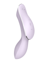 vibromasseur et stimulateur de clitoris usb curvy trinity 2 de satisfyer