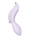 vibromasseur et stimulateur de clitoris usb curvy trinity 2 de satisfyer