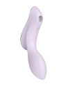 vibromasseur et stimulateur de clitoris usb curvy trinity 2 de satisfyer