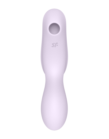 vibromasseur et stimulateur de clitoris usb curvy trinity 2 de satisfyer