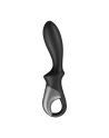 vibromasseur noir usb, chauffant, connecté heat climax de satisfyer