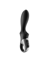 vibromasseur noir usb, chauffant, connecté heat climax de satisfyer