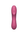 2 en 1 Stimulateur de clitoris et vibromasseur Curvy Trinity 3 rouge Satisfyer - CC597772