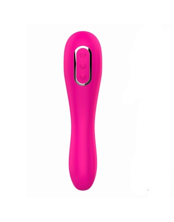  vibromasseur 2 en 1 avec partie stimulation clitoridienne et partie vibration gode