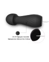  de vibromasseur de massage noir en avec 9 modes de vibrations, marque dreamy toys