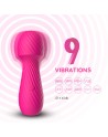  de vibromasseur de massage rose en avec 9 modes de vibrations, marque dreamy toys