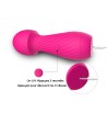  de vibromasseur de massage rose en avec 9 modes de vibrations, marque dreamy toys