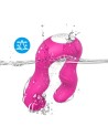 double gode rose avec 9 moteurs sur chaque côtés pour couple de femmes, sex toys lesbiennes dreamy toys