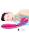 vibromasseur wand rose en forme de y avec 3 moteurs dans chaque branche, usb de la marque dreamy toys