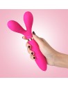 vibromasseur wand rose en forme de y avec 3 moteurs dans chaque branche, usb de la marque dreamy toys