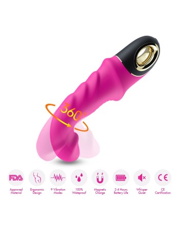 vibromasseur gspot usb 9 modes de vibrations puissantes très silencieux de votre dreamy toys