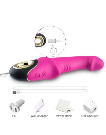 vibromasseur gspot usb 9 modes de vibrations puissantes très silencieux de votre dreamy toys