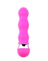  en en mini vibromasseur rose avec une forme ondulée pour des plaisir plus intenses.