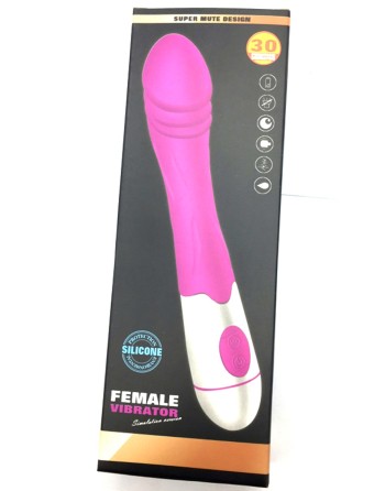  sextoys : vibromasseur silencieux rose 30 programmes