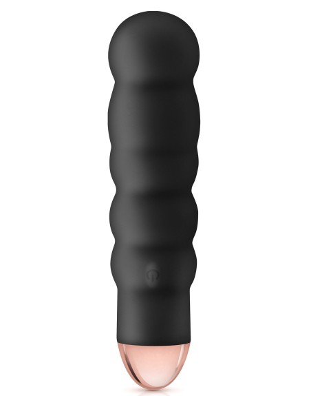  sextoys : vibromasseur noir usb corps ondulé