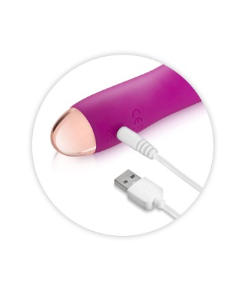  sextoys : vibromasseur rose lisse usb