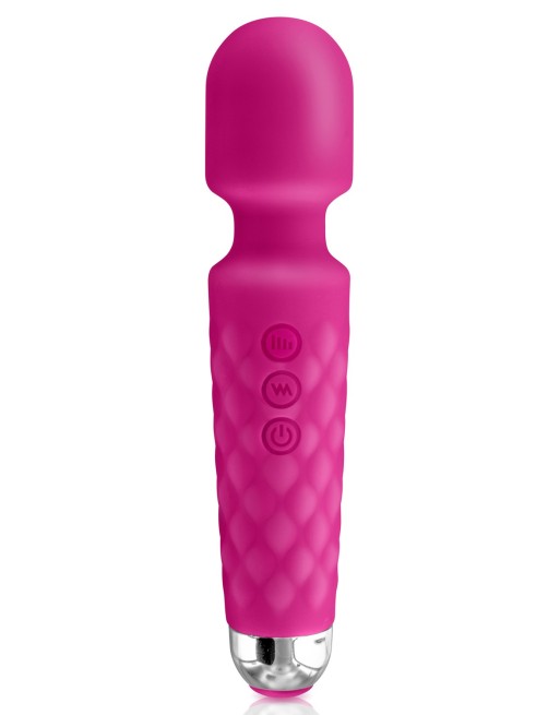  sextoys : vibromasseur wand usb rose