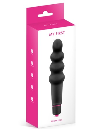  sextoys my first vibromasseur noir puissant en silicone