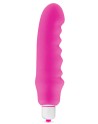  vibromasseur masseur rose waterproof silicone