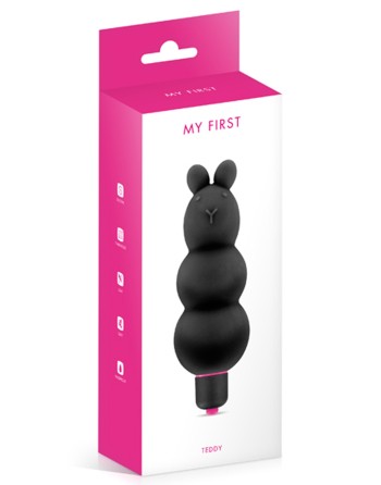  vibromasseur stimulateur noir vagin clitoris