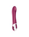 Vibromasseur chauffant connecté USB rouge Big Heat Satisfyer - CC597784