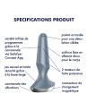  sextoy connecté satisfyer plus anal usb