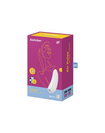  satisfayer stimulateur clitoris blanc curvy 1+