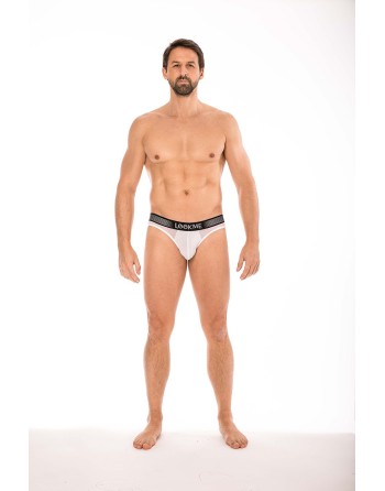 slip blanc avec ceinture lookme de chez votre en lingerie et sous vêtements pour homme.