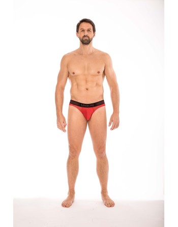 slip rouge avec ceinture lookme de chez votre en lingerie et sous vêtements pour homme.