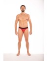 slip rouge avec ceinture lookme de chez votre en lingerie et sous vêtements pour homme.