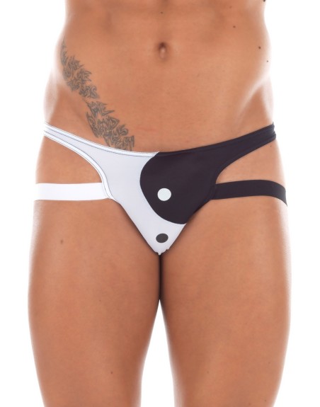  jock strap blanc noir sexy et tendance pour homme