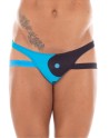  jock strap bleu noir sexy et tendance pour homme