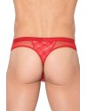 lookme, lingerie pour homme du basic ou très sexy, string rouge 2d