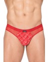 lookme, lingerie pour homme du basic ou très sexy, string rouge 2d